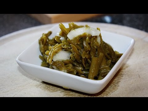 Video: Schneller Grüner Bohnensalat Mit Sesam In Sojamarinade