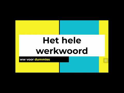 Hele werkwoord