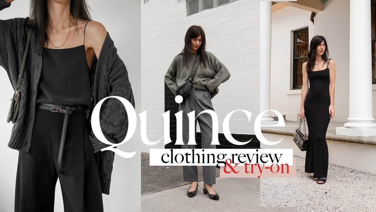 Quince Clothing Review & Try On Haul / Affordable Minimal Chic Style 