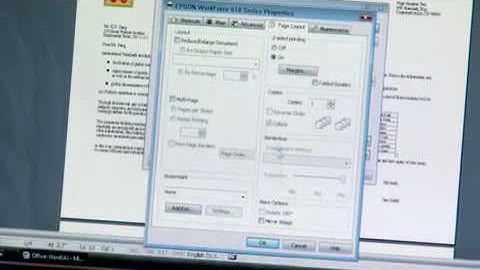 Epson Printer | How to Print Two-Sided (Duplex)