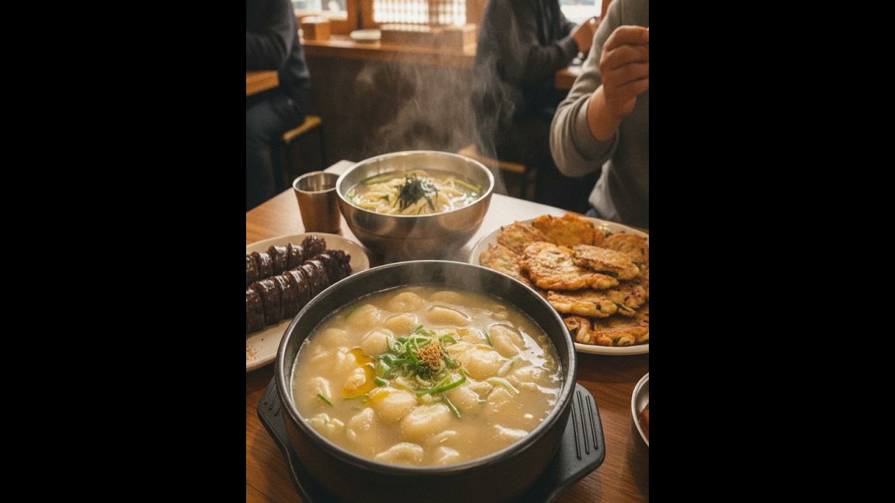 속초중앙시장 생감자옹심이 #Shorts