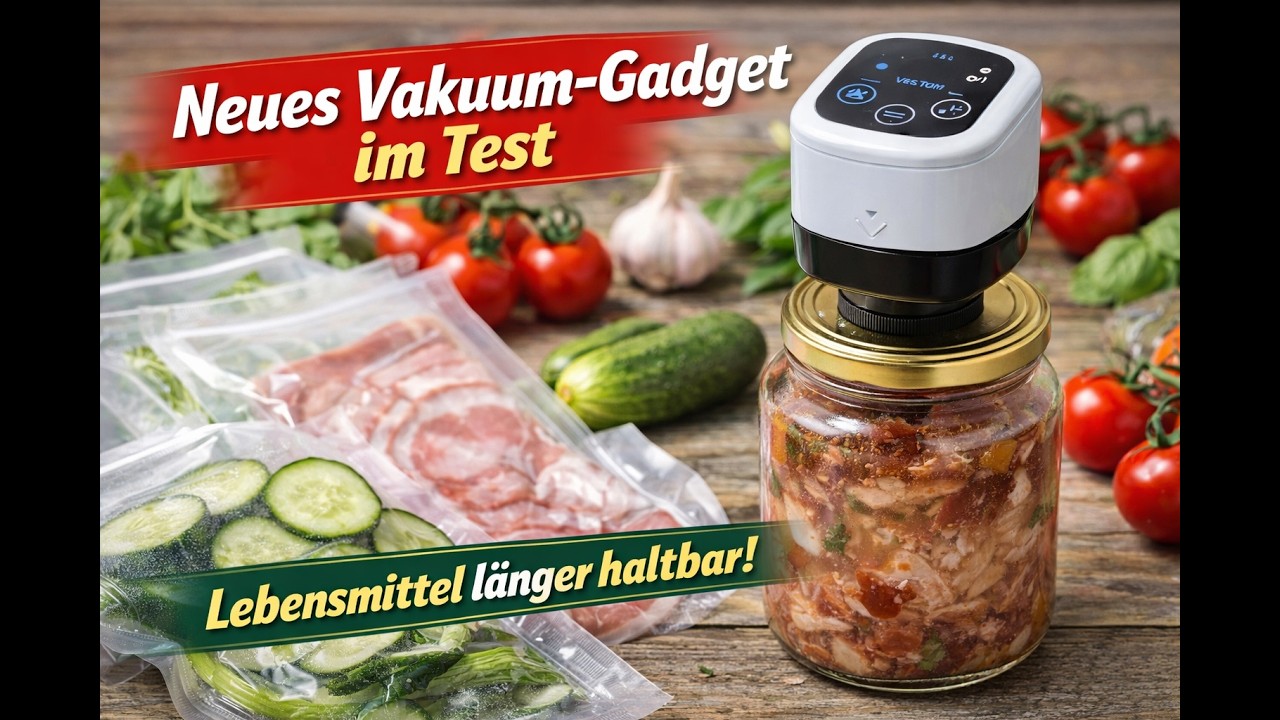 Gläser vakuumieren mit Fresh Guard