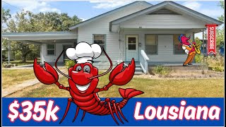 $35k Houses in Louisiana, Crawfish capital