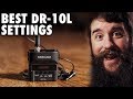 Best settings for the Tascam DR-10L Audio Recorder