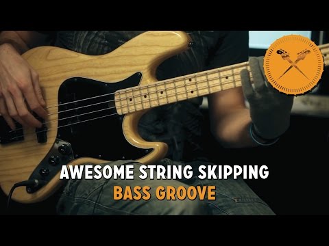 Awesome String Skipping Bass Groove Lesson With Scott S Bass Lessons 