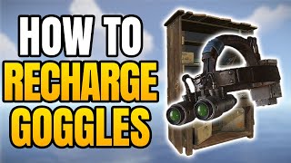How To Recharge Night Vision Goggles in Rust