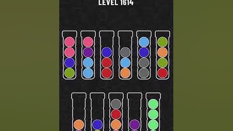 【Ball Sort Puzzle】Level.1614