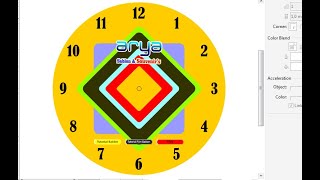 #cara membuat cover jam dinding dengan corelDraw screenshot 5