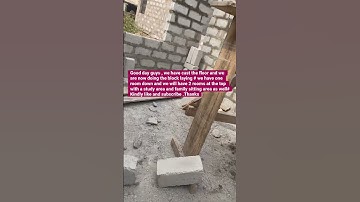 Casting and block laying #building #casting #blocklaying