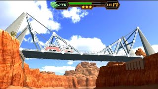 Level 17 | Bridge Construction Simulator | Walkthrough Solution | The Games