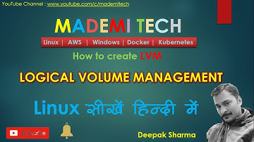 How to create and manage LVM in RHEL7/CentOS7
