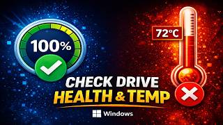 Check SSD/HDD Health &amp; Temperature in Windows (Before it Fails)