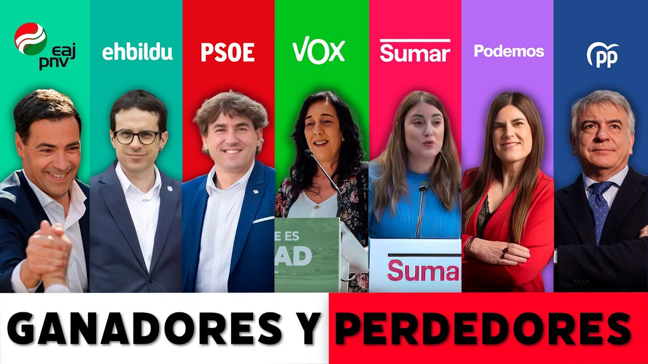 ¿Quiénes son los ganadores y los perdedores de las elecciones vascas?