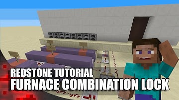 Minecraft: Furnace Combination Lock!