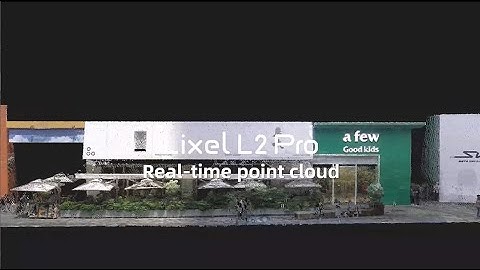 Lixel L2 Pro Real-Time Output | Getting point cloud right after the scan