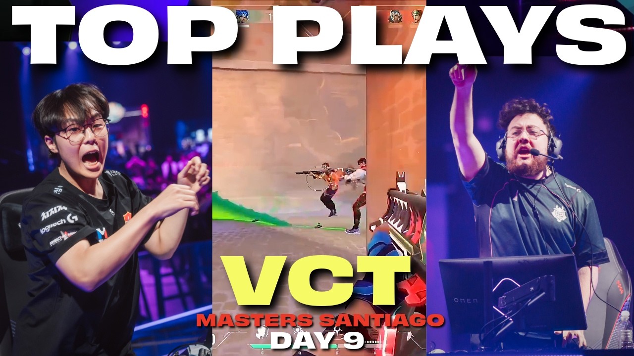 Top VCT Plays of Day #9 |  Valorant Masters Santiago 2026