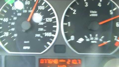330i ZHP w/ 3.46 differential 70-105mph run