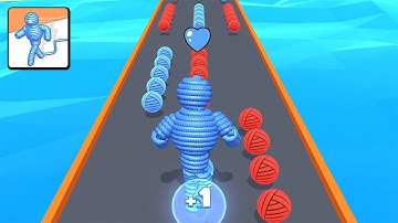 Rope-Man Run - All Levels Gameplay Part 1 (Android, iOS)