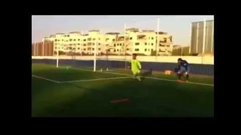 Goalkeeper Richard Malave (Puerto Rico)