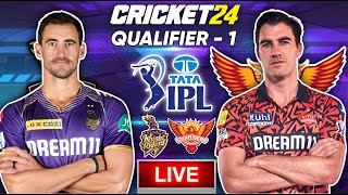 🔴IPL 2024 KKR VS SRH T20 CRICKET MATCH | Starc Vs Cummins | Qualifier - 1 | Kkr Vs Srh Live