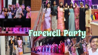 class 12th Farewell Party 🎀 Batch 2023-2024 / Miss Reking || Vlog Video || 🥰🎀
