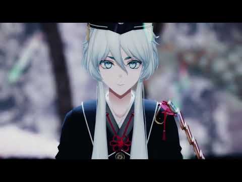 【MMD刀剣乱舞】三日月ステップ【白山吉光】