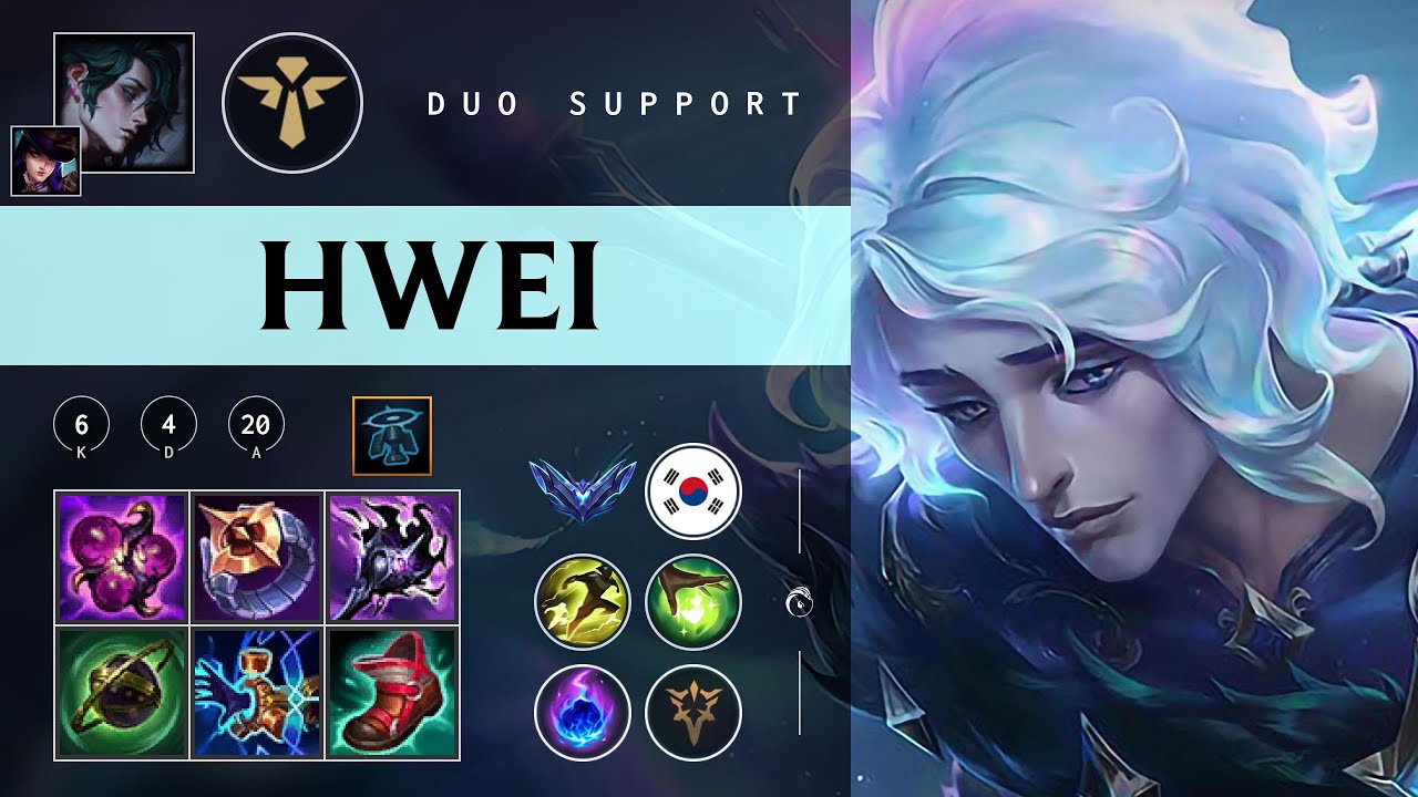 Hwei Support vs Alistar - KR Diamond Patch 26.02 - YouTube