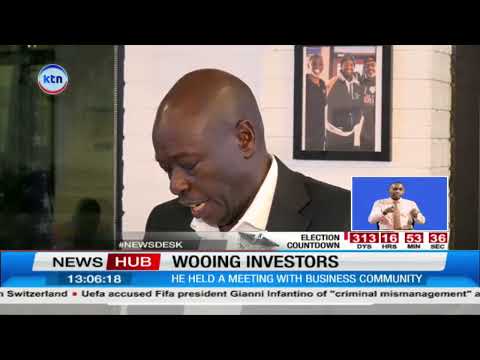 DCP Party leader Rigathi Gachagua Promises Tax Incentives for Job-Creating Investors In His Gov't