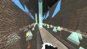 a1ex performing quake 3 defrag cpm hunter-strafe8 5:832