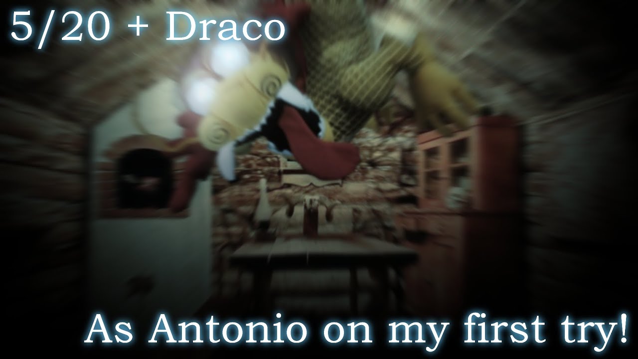 Five Nights with Froggy: Alternate Edition - Custom Night, 5/20 + Draco as Antonio (1.2)