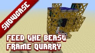 Celebrity Minecraft Showcase - FTB Frame Quarry Wealth