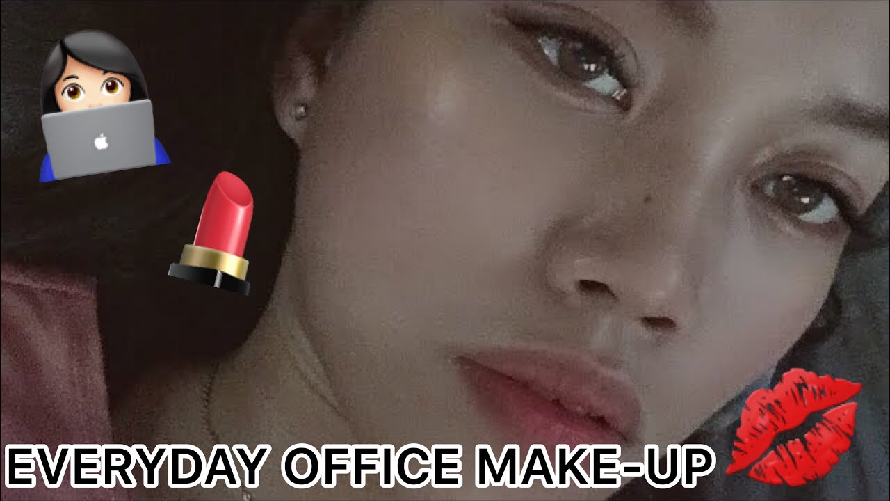 EVERYDAY WORK/OFFICE MAKE UP using ever belina and Maybelline camera iphone 8 plus apk