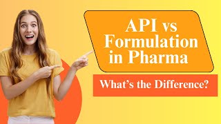 API vs Formulation in Pharma | Whatβs the Difference | Pharma Explained #pharmacy #pharmaeducation