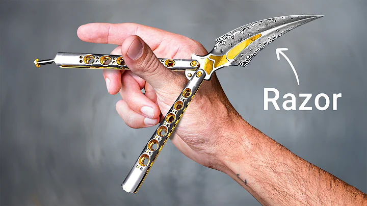 $1 vs $2,500 Butterfly Knife