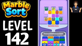 Marble Sort Level 142 Full Walkthrough Solution|Marble Sort - Color puzzle Gameplay