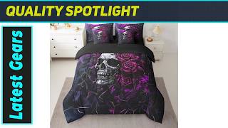 Feelyou Sugar Skull Comforter Set: The Ultimate Gothic Bedroom Transformation!