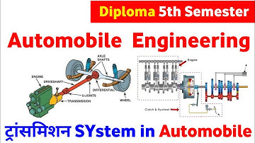 Automobile engineering 5th semester | automobile engineering transmission system, mechanical 5th sem