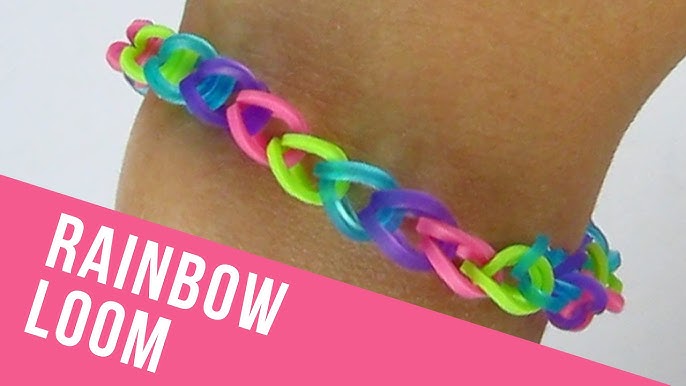 How to Make Friendship Bracelets with Rubber Bands