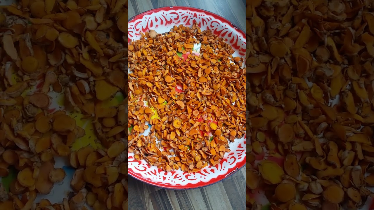 how to prepare fresh turmeric root to make turmeric home made organic haliq preserving raw turmeric