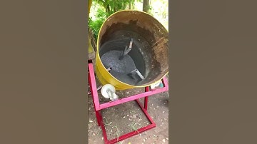 DIY concrete mixer 🤣 .. #trending #shorts #metalmind #diy #project #concretemixer