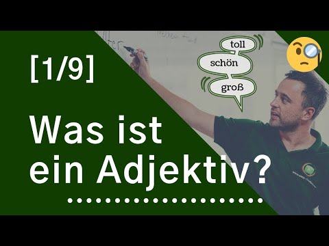 Wideo: Is mein ein Adjektiv?