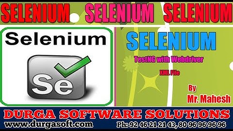 Selenium ||TestNG XML File (WebDriver) by Mahesh