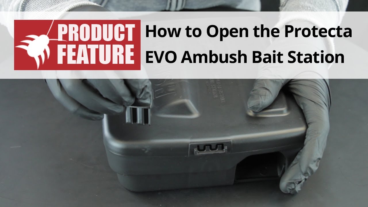 How to Open the Protecta Evo Ambush Bait Station 