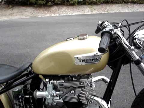 Triumph 650 Vintage Bobber - Nivel Moto