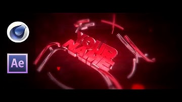 FREE 3D Multicolor RED SYNC Intro Template + DOWNLOAD! (C4D + AE)