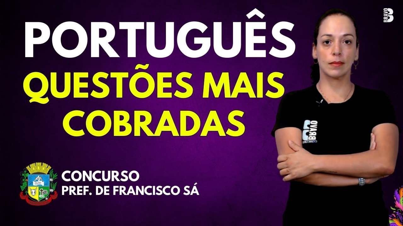 PORTUGUÊS | QUESTÕES MAIS COBRADAS | CONCURSO PREF. FRANCISCO SÁ