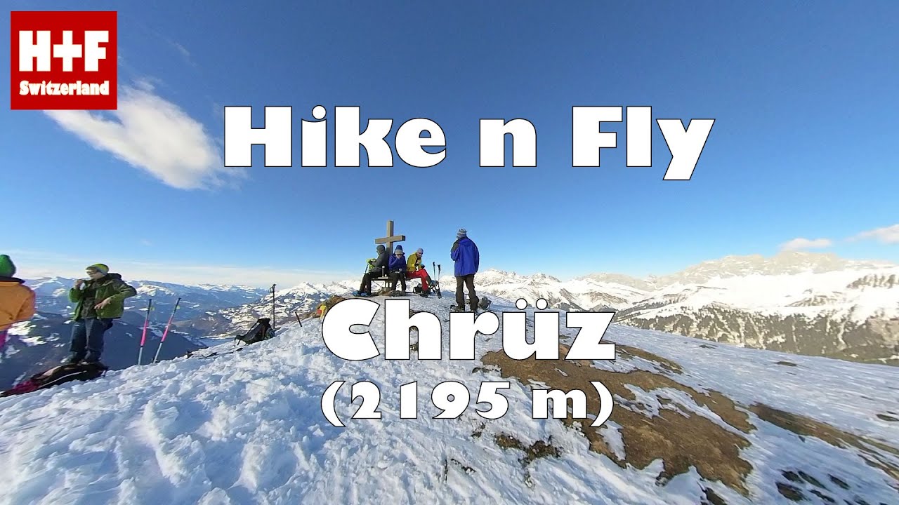 Hike n Fly Chrüz (2195 m) from Pany
