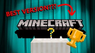 Was Minecraft ACTUALLY better in beta