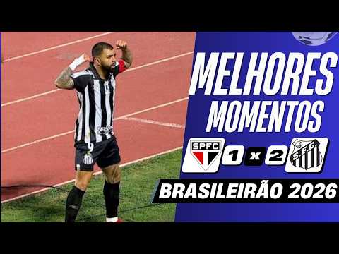 São Paulo 1 - 2 Santos