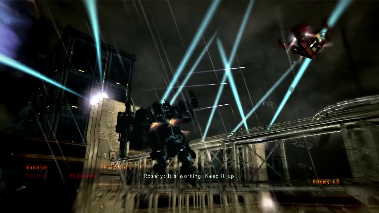 60FPS ARMORED CORE V Mission 06